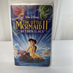 Walt Disneys The Little Mermaid 2 Return To The Sea VHS Cassette Tape 19680 1989